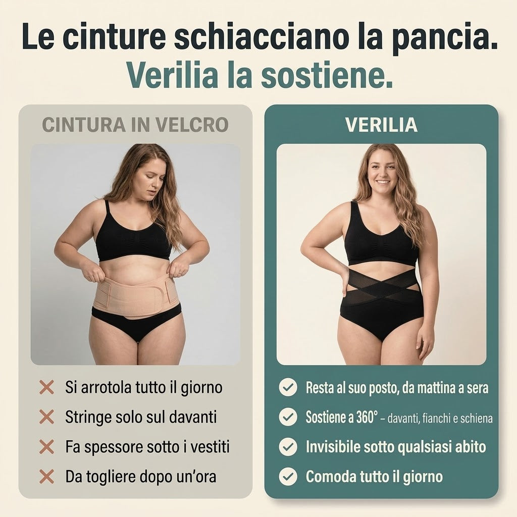 High-waisted postpartum shaping underwear